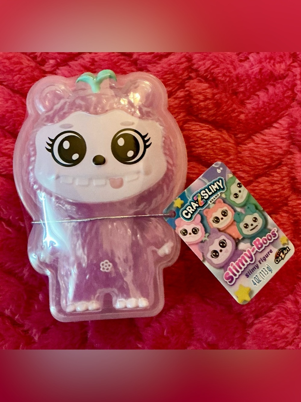 Slimy-Boos Purple Slime Figure